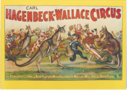Carl Hagenbeck-Wallace Circus - Kangaroo Clowns. Ref: PC0009 - Autres & Non Classés