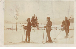 Suisse - N°64761 - A Localiser Olten ??? - Soldats à Skis - Carte Photo - Olten
