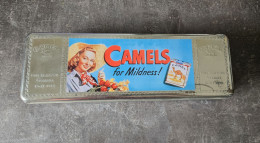 Blechdose Sammlerdose Vintage 1950er Camel For Mildness - Empty Tobacco Boxes