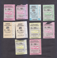 Tickets. MOLDOVA. TRANSNISTRIA. PUBLIC TRANSPORT. ONE LOT. - 2-3 - Europe