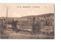CAZALS - Vue Générale - PBG - Très Bon état - Cazals