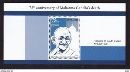 SOUTH SUDAN Mahatma Gandhi Commemoration Issue - Souvenir Sheet - Sud-Soudan