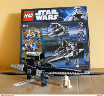 Lego Star Wars 7915 : Imperial V-Wing Starfighter - Boite - 2011 - Unclassified