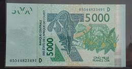West  African States  5000 Francs  2005 - West African States