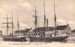 14-COURSEULLES SUR MER-LE QUAI EST-N T6018-D/0177 - Courseulles-sur-Mer