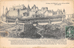 15-CARLAT-CHÂTEAU DE CARLAT-N T6018-G/0211 - Carlat