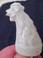 Bouchon Verseur En Porcelaine  Forme De Téte  De Coq - Andere & Zonder Classificatie