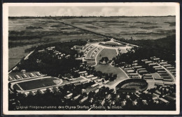 AK Döberitz / Dallgow, Original-Fliegeraufnahme Des Olympischen Dorfes - Dallgow-Doeberitz