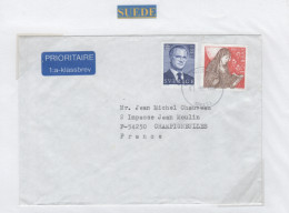 Enveloppe SUEDE Pour La France Du 16.08.2004 - Briefe U. Dokumente