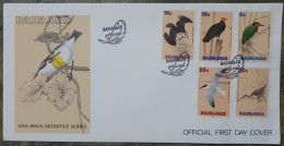 Clapper Rail Bird, Turkey Vulture, Royal Tern Bird, Green Heron Bird, Birds Animal Bahamas 1991 FDC - Moineaux
