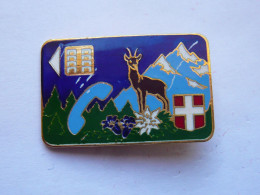 Pins  ALPES TROPHEES FRANCE TELECOM SAVOIE - Telecom De Francia