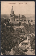 AK Weida / Thür., Blick Auf Das Schloss Osterburg - Weida