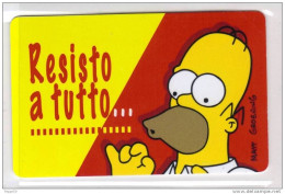 Kinder Ferrero The Simpson Tessera 7 - Altri & Non Classificati