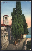 AK Brissago, Chiesa E Cipressi - Brissago