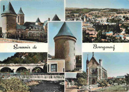 23 - Bourganeuf - Multivues - Mention Photographie Véritable - Carte Dentelée - CPSM Grand Format - Voir Scans Recto-Ver - Bourganeuf