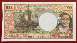 Polynésie Française / Tahiti - 1000 F CFP - Y.042 / 2011 / Signatures Barroux-Noyer-Besse - Neuf / Jamais Circulé - French Pacific Territories (1992-...)