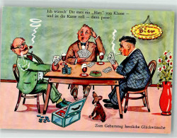 39915174 - Comic  Geburtstag Zigarre Zoecke Humor - Playing Cards