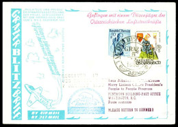 ÖSTERREICH FLUGPOST Nr 895 Und 1043 BRIEF MIF X28B42A - Autres & Non Classés