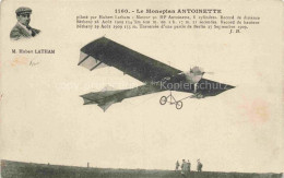 Latham Hubert Flugpionier Aviatik Le MonoplanAntoinette M. Hubert Latham - Flugwesen