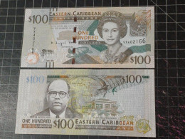 E.Caribbean (Antigua ) Animal 100 Dollars  (2016) , UNC - East Carribeans
