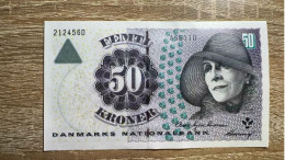 Denmark，50 Kroner，2001，pick 55c，GEM UNC Condition - Denmark