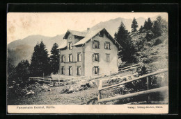 AK Mollis, Blick Auf Das Ferienheim Kennel - Mollis