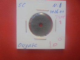 OUGREE (Province De Liège) 5 Centimes "Alimentations"  TYPE 2 (A.15) - Monetary / Of Necessity