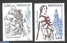 Monaco 2021 Opera 2v, Mint NH, Performance Art - Music - Theatre - Ungebraucht