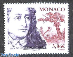 Monaco 2021 Jean De La Fontaine 1v, Mint NH, Art - Authors - Fairytales - Ungebraucht