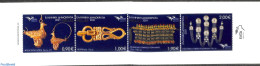 Greece 2021 Euromed, Jewelry 4v In Booklet, Mint NH, Stamp Booklets - Art - Art & Antique Objects - Neufs