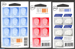 Netherlands 2022 Definitives With Year 2022, 3 M/s S-a, Mint NH - Neufs