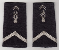 Manchons D'Epaulette De Maréchal Des Logis De Gendarmerie - Police