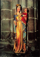 Delcampe - FRANCE  - Dol De Bretagne - La Cathédrale - Vierge Du XIVe Siècle - Sur Pilier - Fond Chœur - Gabier - Carte Postale - Dol De Bretagne