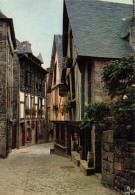 Delcampe - FRANCE  - Dinan - Rue Jerzual - Rue Pavée - Allée - Maisons Traditionnelles - Fleurs - Ed D Art Jos - Carte Postale - Dinan