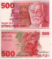 ISRAEL  500  Sheqalim    P48a   1982    " Baron Edmond De Rothschild  + Grapes At Back  "   UNC - Israel