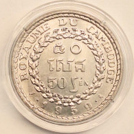CAMBODIA - 50 Sen 1959, KM# 56 (#8083) - Cambodge