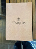 Abdij St Sixtus Westvleteren Map Karton - Alcohols