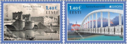 CEPT / Europa 2018 Estonie N° 848 Et 849 ** Pont Et Viaduc                                                   102073-25 - 2018