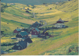 Faroe Islands Postcard LAMBI EYSTUROY Sent To Denmark 6-7-1990 - Färöer