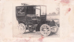 AUTOMOBILE ARIES VILLENEUVE LA GARENNE 1903 PHOTO ORIGINALE  18 X 11 CM - Cars