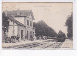 VIGNORY: La Gare, Train - état - Vignory
