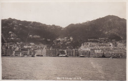 ASIA ASIE - CHINA - HONG KONG REAL PHOTO WATER FRONT OF HONG KONG - China (Hong Kong)