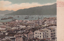 ASIA ASIE - CHINA - HONG KONG - VIEW OF MEN OF WAR ANCHORAGE FROM WEST POINT - China (Hong Kong)