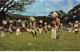 POLYNESIE FRANCAISE AP#DC196 TAHITI ACCUEILLE LA PATA 1970 DANSEURS LOCAUX - Französisch-Polynesien