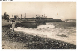 BM-BFP1-0136-14 - COURSEULLES-SUR-MER - Effet De Vagues A Marée Haute - Courseulles-sur-Mer
