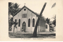 KIRIBATI #MK34319 ILES GILBERT . EGLISE D APEMAMA - Kiribati