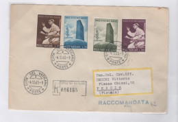 VATICAN Lettre Recommandée Pour L'Italie Du 4.10.1965 - Briefe U. Dokumente