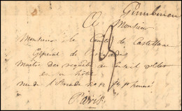 2ième Grande Armée. Correspondance Du Capitaine De Castellane. GUMBINEN. Lettre De 4 Pages Manuscrite De GUMBINEN Le 20  - 1801-1848: Precursores XIX