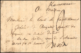 2ième Grande Armée. Correspondance Du Capitaine De Castellane. KANOWEN. Lettre De 4 Pages Manuscrite De KANOWEN, "KOWNO  - 1801-1848: Precursores XIX