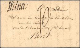 2ième Grande Armée. Correspondance Du Capitaine De Castellane. WILNA. Lettre De 4 Pages Manuscrite De WILNA Du 1er Juill - 1801-1848: Precursores XIX